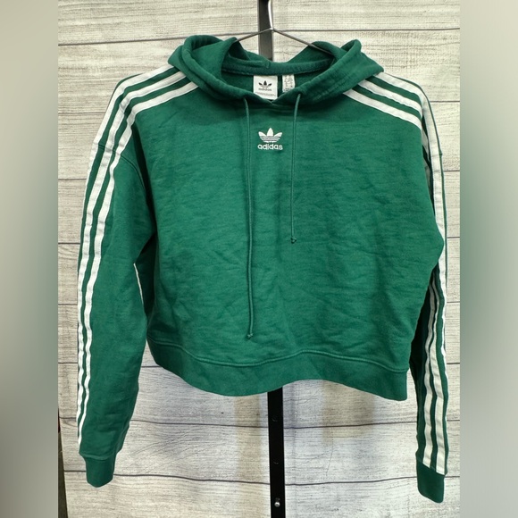 Adidas Originals Crop Hoodie - Picture 2 of 5